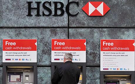 British banking group HSBC said it will cut 30,000 jobs by 2013.