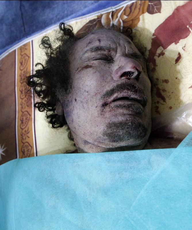 Libya's ousted leader Muammar Gaddafi was killed in gun battles On Oct.20, in his hometown, Sirte. Acting Prime Minister of the National Transitional Council (NTC), Mahmoud Jibril, confirmed his death at a press conference held in Tripoli.[Sina.com.cn] 