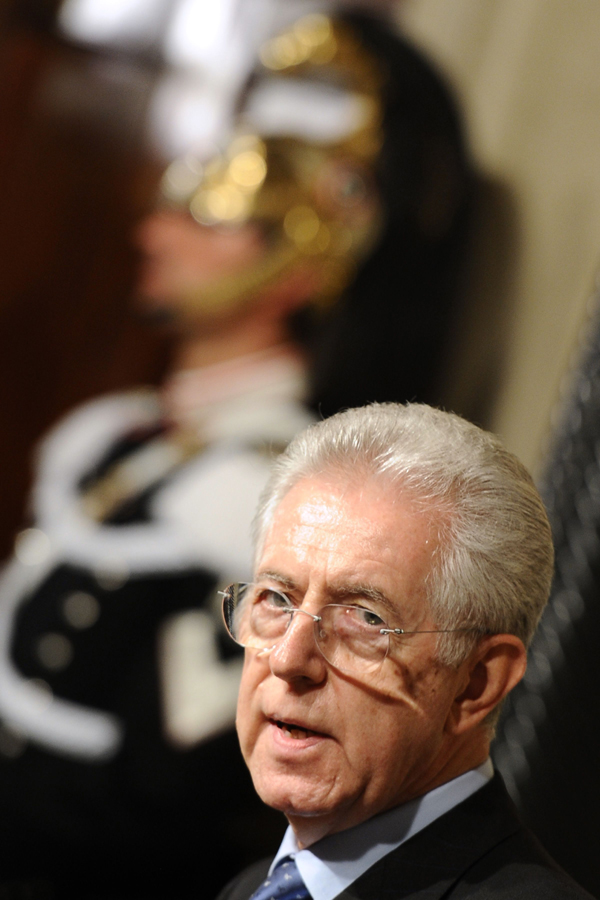 Italian President Giorgio Napolitano on Sunday appointed former EU Commissioner Mario Monti to head an emergency government after Silvio Berlusconi resigned on Saturday night. Monti, a highly respected economist, was appointed prime minister at the conclusion of a series of meetings held between Napolitano and parties' leaders as well as Italy's former presidents. 