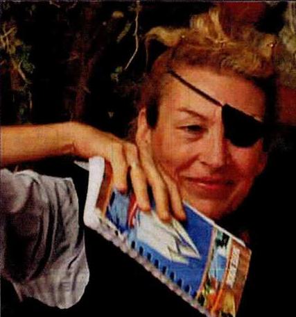 American journalist Marie Colvin 